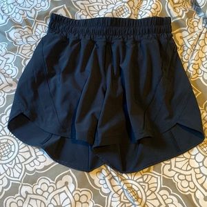 Navy lululemon shorts